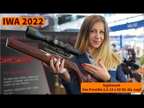 IWA 2022: Brandneues Zielfernrohr von Sightmark - Das Presidio 2,5-15 x 50 für die Jagd