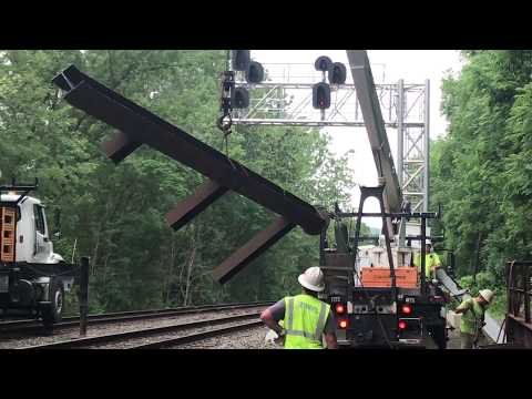 Changing of The Guards at CP BEALE - PRR Signals Meet Their Fate