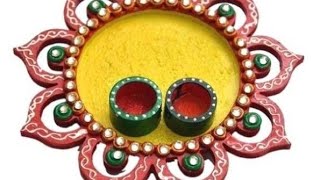 Rakshabandhan special Pooja thali/