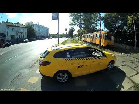 Kerékpárossal udvarias, taxissal türelmes vagyok - I'm nice to cyclist, patient with taxi driver