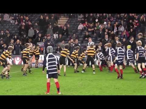 Portobello RFC vs Musselburgh RFC P6 Minis at Edinburgh vs Treviso - Murrayfield - 25 Oct 2013