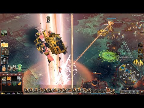 Space Marines (Imperial Fists) vs Orks (Bad Moons), 3v3, Hard AI - Warhammer 40 000: Dawn Of War 3