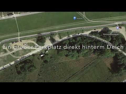 Übernachtung mit unserem Minicaravan an der Ostsee im April