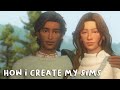 how i create my sims + sims dump┊the sims 4