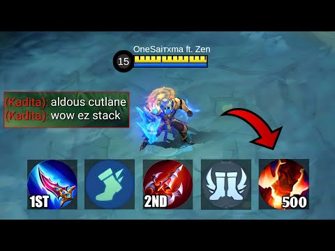 NEW COMBO TALENT AND BUILD FOR BEST STACK FARMING🔥 | ALDOUS BEST BUILD 2023