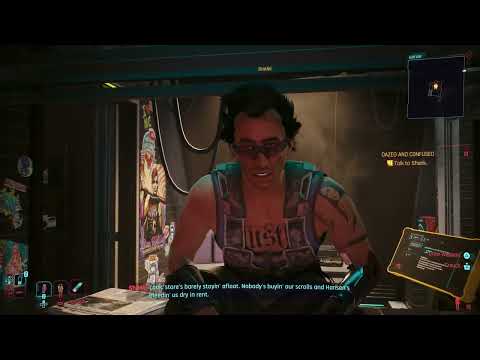 Cyberpunk 2077: Phantom Liberty - Dazed and Confused: Find Lina at BD Store: Talk To Tool and Shank