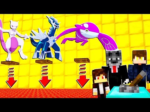 QUAL POKEMON LENDARIO VOCÊ SALVARIA? - MINECRAFT PIXELMON MOD