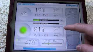 netatmo Urban Weather Station / Wetterstation im Test - Eindrücke, iPad App, Einrichtung
