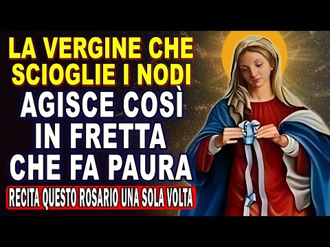 Rosario MIRACOLOSO💗 alla VERGINE MARIA CHE SCIOGLIE I NODI 🙏 per CASI DIFFICILI o URGENTI