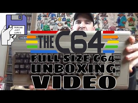 C64 Maxi Unboxing - Full Size C64 Maxi Unboxing Video - Review and Tryout