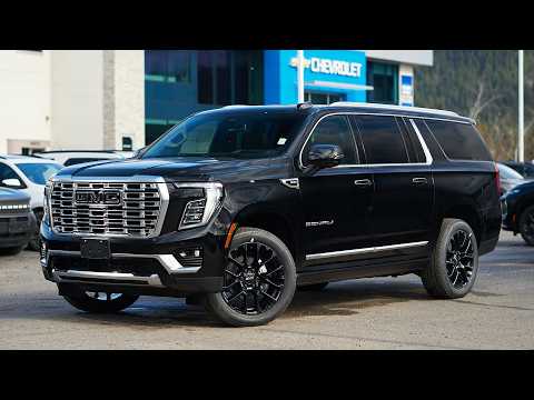 2026 GMC Yukon XL 4WD 4dr Denali in Black for sale at Salmon Arm Chevrolet Buick GMC in Salmon Arm, BC