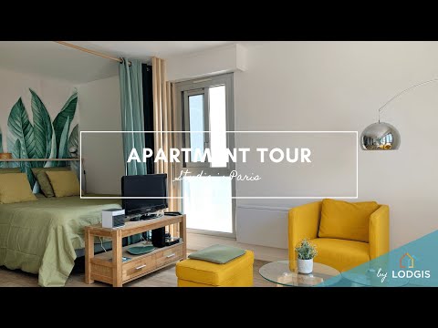 Apartment Tour // Furnished  29.9m2 in Paris – Ref : 11220777