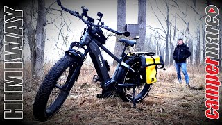 Minitour mit dem Himiway Zebra | neue Ausstattung am E-Bike [Sicherheit & Stauraum]