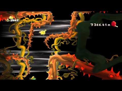 Rayman Legends (PC) - Neverending Pit - Diamond 17.19km - Daily Extreme Challenge (18/01/2015)
