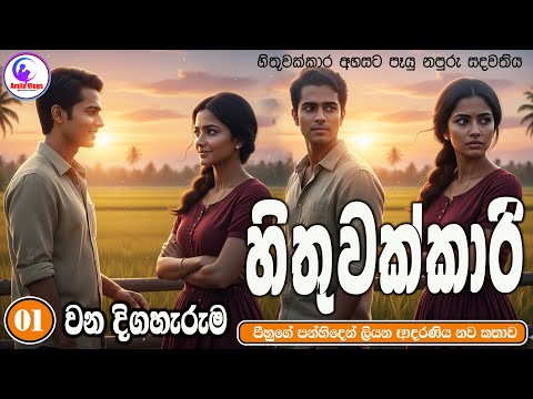 හිතුවක්කාරි 💃 ආදරණිය  නවකතාව | Sinhala  Love Story  | 2026 | #amila_vlogs  | Part -  01