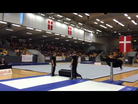 Flemming Efterskole Drenge A1 Efterskole DM 2014 trampolin