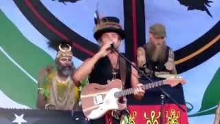 Xavier Rudd and the United Nations first song at the Fremantle Blues and Roots  29th March 2015