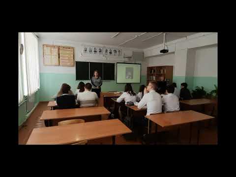 Открытый урок по литературе в 8 классе