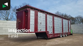 Finkl SAV 35 3 axles Animal BPW Viehauflieger | Bild 4 - Autoline