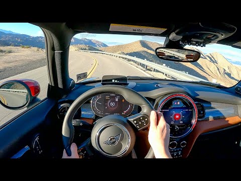 2022 MINI Cooper John Cooper Works Hardtop 6MT - POV Canyon Blast (Binaural Audio)
