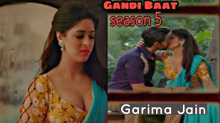 Garima Jain Gaandi Baat Romantic Scene Review