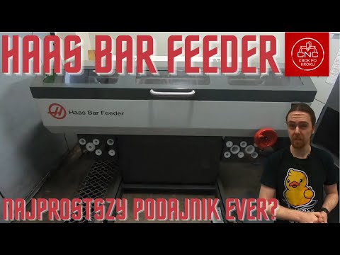 Podajnik pręta Haas servo bar V2 - kalibracja i tricki programistyczne / najprostszy podajnik ever?