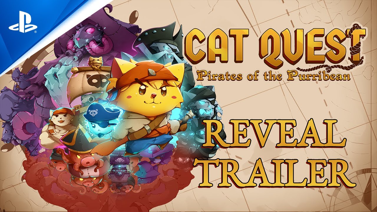 Cat Quest: Pirates of the Purribean - Reveal Trailer | PS5 & PS4 Games - YouTube