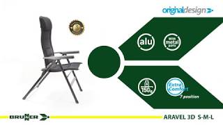 Skládací křeslo Brunner Aravel 3D M