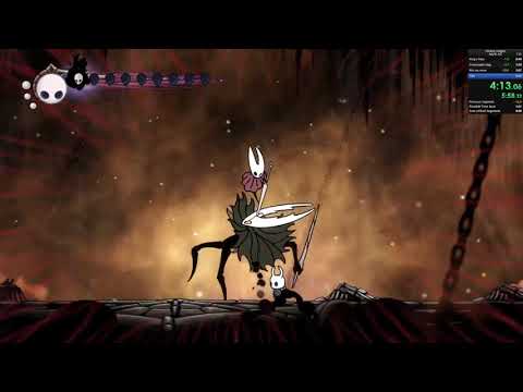 Hollow Knight Any% All Glitches Speedrun in 4:44.55 [Former WR]