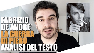 La guerra di Piero - Analisi del testo
