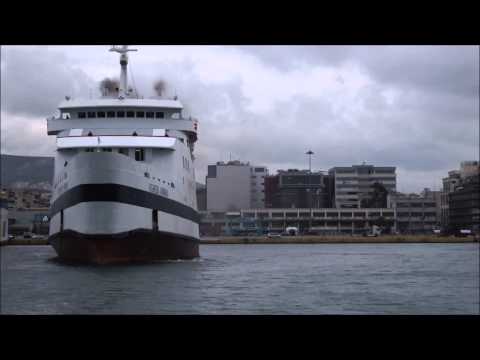 VITSENTZOS KORNAROS DEPARTURE FROM PIRAEUS PORT.
