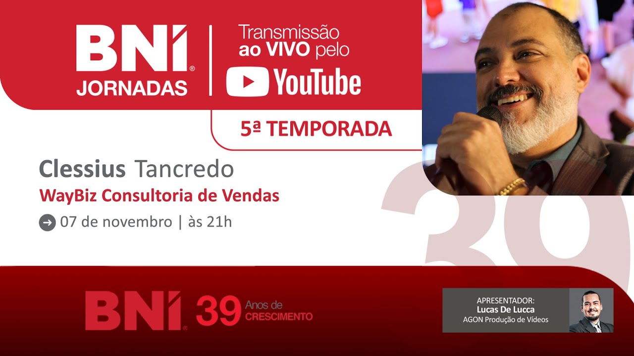 BNI Jornadas - Clessius Tancredo
