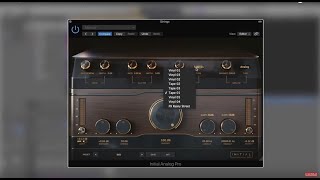 Video thumbnail for Analog Pro - VST and AU compatible effect plugin by INITIAL AUDIO