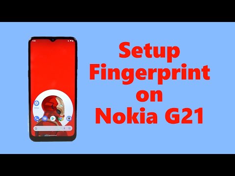 How to Setup Fingerprint on Nokia G21