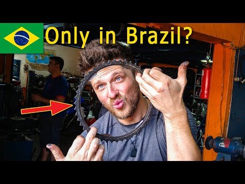 Can’t believe what Brazilians did to my Motorcycle!! (pro gambiarra) - ep90