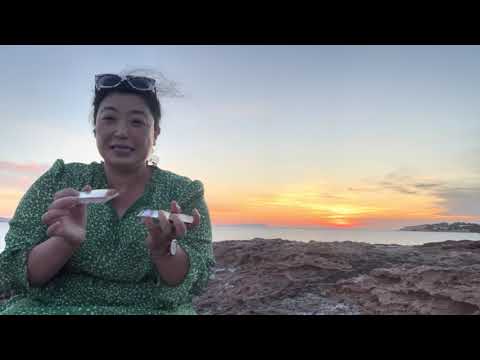 ファッションビジネス学科 スペイン🇪🇸イビサ島🏝️から日没リーディング🌅今必要なメッセージをお届け。