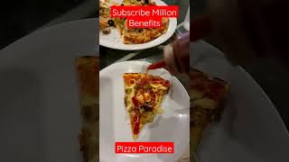 Delicious pizzas from pizzas paradise from #Auro #Good Restaurant at Auroville