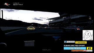 SUBARU BRZ R&D SPORT OnBoard / グランツーリスモ】2013 AUTOBACS SUPER GT FUJI SPECIAL RACE GTSPORT