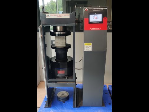 Compression Testing Machine - Automatic Pace Rate Controlled