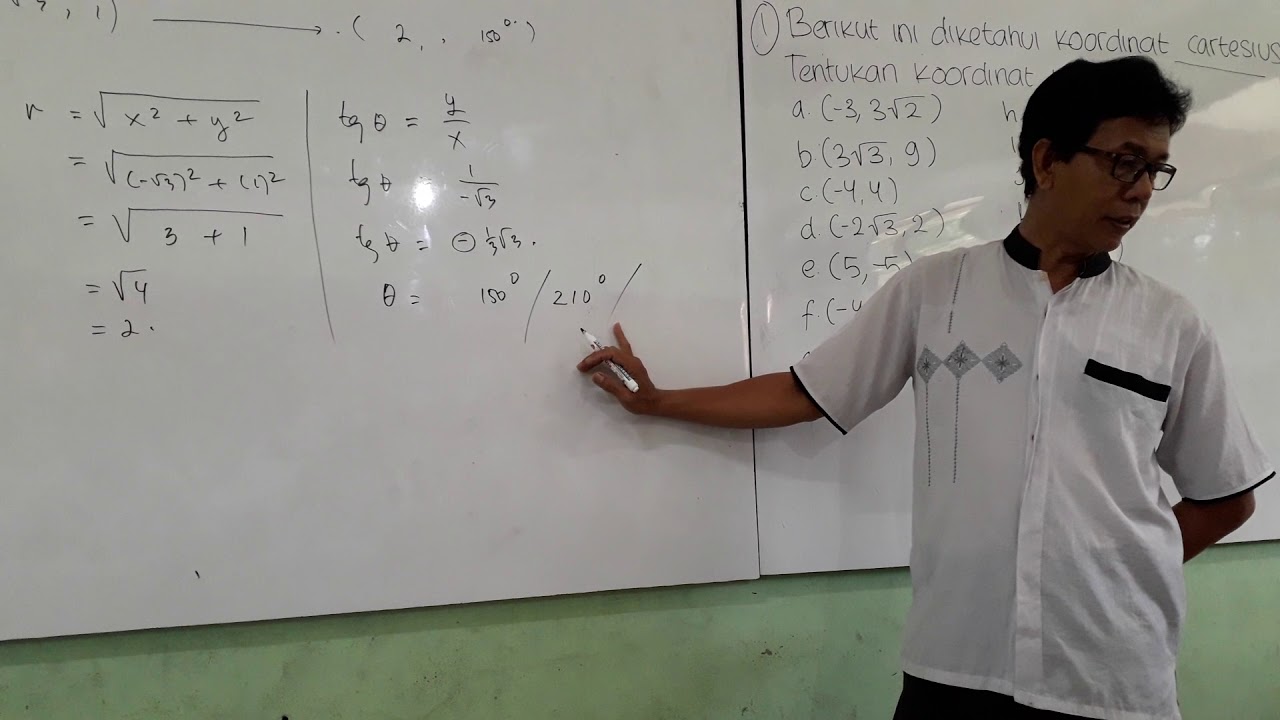 Koordinat cartesius dan koordinat kutub kelas x sma kur 13 revisi 2017