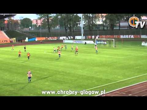 3.05.2014 Chrobry Głogów - Jarota Jarocin 1-1 skrót meczu