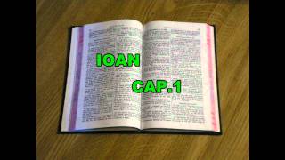 EVANGHELIA DUPA IOAN CAPITOLUL 1