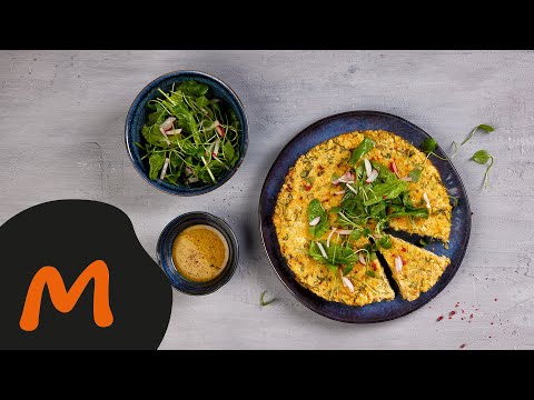 Schiacciata di lenticchie con insalata di spinaci – Ricetta Migusto