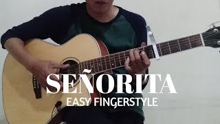 Shawn Mendes, Camila Cabello - Señorita - Easy Fingerstyle Guitar Cover