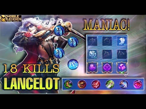 LANCELOT MANIAC!! l INSANE SKILL COMBO l BEST BUILD 2021 l REVAMPED GAMEPLAY l EMBLEM l ROTATION