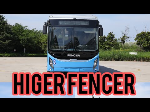 Ônibus 🇧🇷HIGER FENCER🇧🇷 logo mais no Brasil #onibus #tecnologia #transporte #mobilidadeurbana