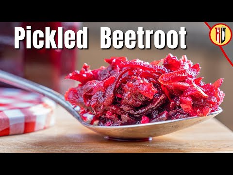 Quick pickled beetroot with horseradish recipe
