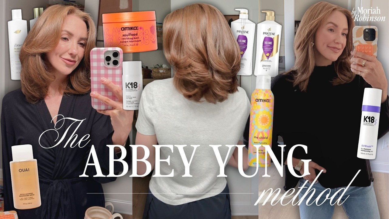 THE ABBEY YUNG METHOD for Oily Hair: Does it work? How many products do you actually NEED?!