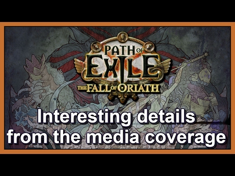 Path of Exile 3.0: The Fall of Oriath - Interesting details from the media coverage