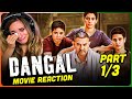 DANGAL Movie Reaction w/Kristen Part (1/3)! | Aamir Khan | Fatima Sana Shaikh | Sanya Malhotra